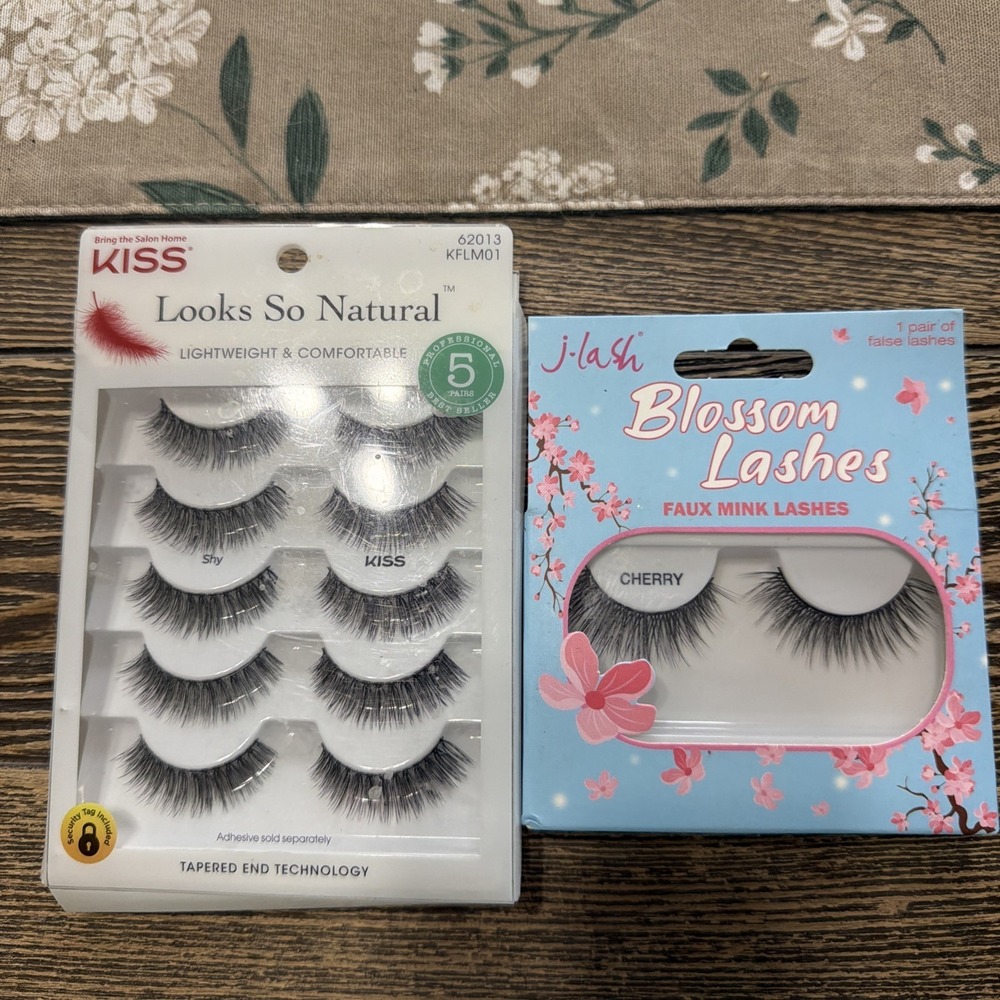 False Eyelash Lash Lot~New‎ In Boxes/Packaging~Various Brands & Styles 2 Pack